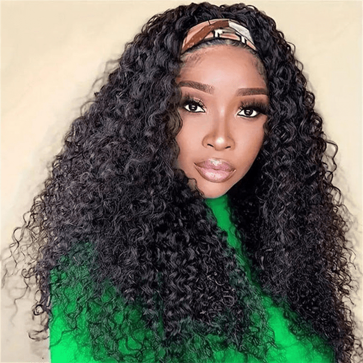 Msgem 3 In 1 Half Wig Water Wave Flexible Fit Half Wig With Drawstring Beginner Friendly - Msgem Hair