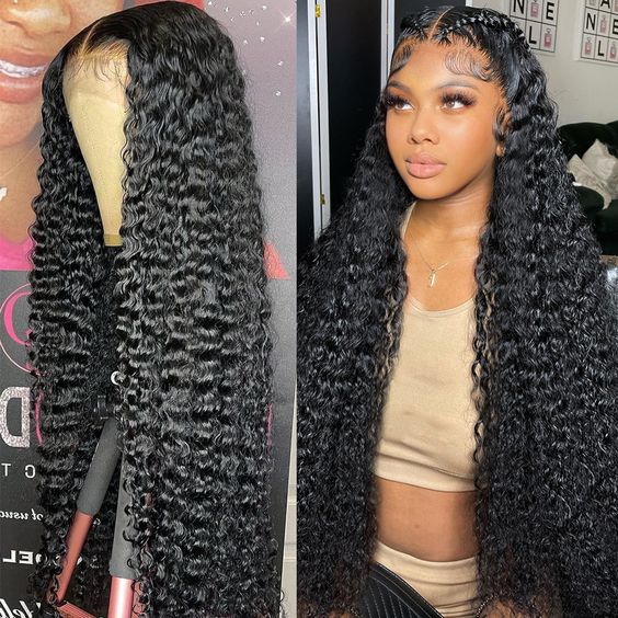 Msgem 40 Inches 13x6 Lace Frontal Wig Human Hair Long Inches HD Lace Wig - Msgem Hair
