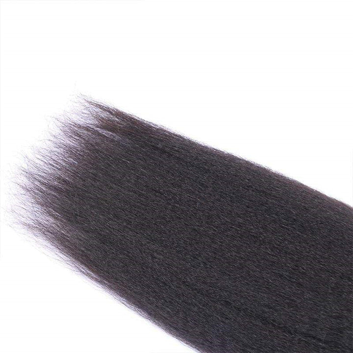 Msgem 4x4 HD Lace Closure Kinky Straight 100% Human Hair - Msgem Hair