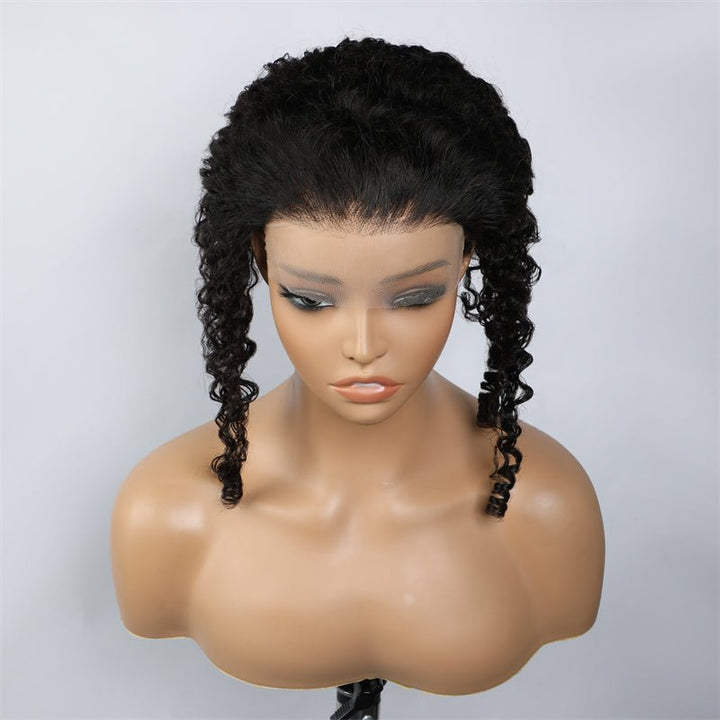 Msgem 5x7 Lace Closure Wig Cap Burmese Curly Human Hair - Msgem Hair