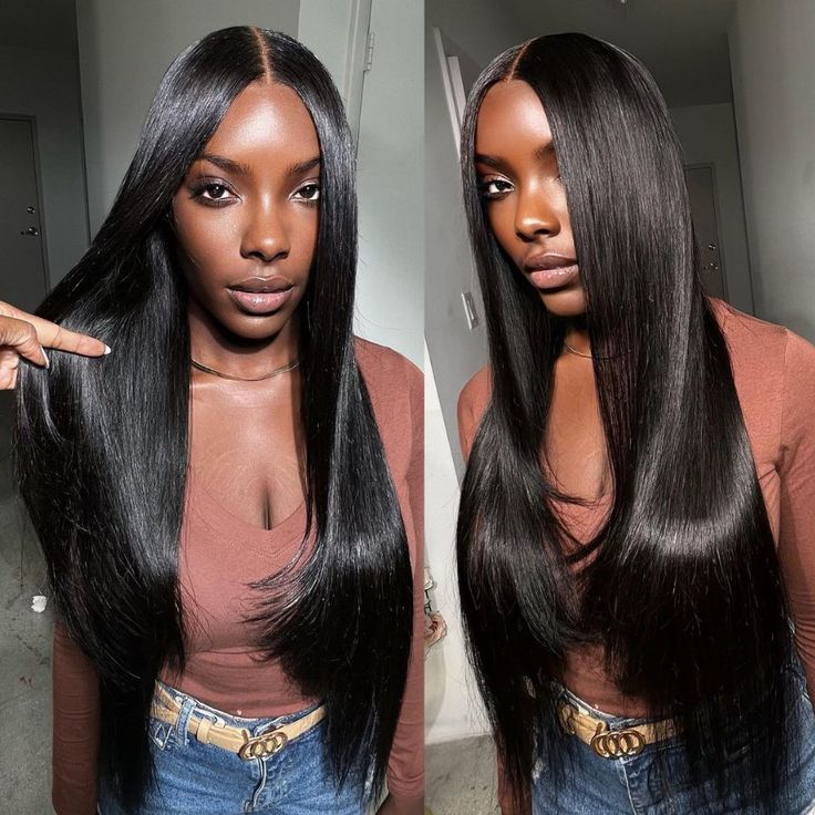 Msgem 6x6 HD Transparent Lace Closure Wig Wear&Go Glueless Wig 180% Human Hair for Balck Women - Msgem Hair