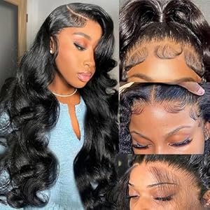 Msgem 6x6 HD Transparent Lace Closure Wig Wear&Go Glueless Wig 180% Human Hair for Balck Women - Msgem Hair