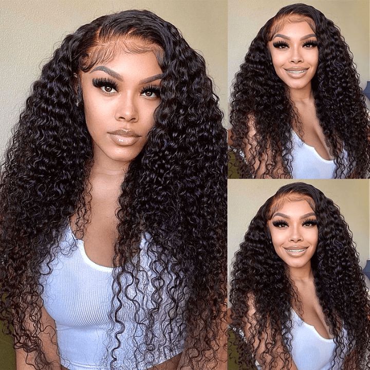 Msgem Best Glueless Wigs 7x5 Lace Closure Wig Pre - pleached Knots 180% Hair Density Curly Hair Wig - Msgem Hair