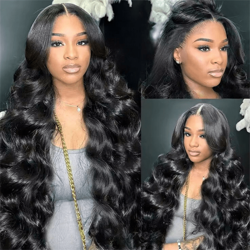 Msgem Body Wave 7x5 Lace Closure Wig Human Hair Bleached Knots Glueless Wig - Msgem Hair