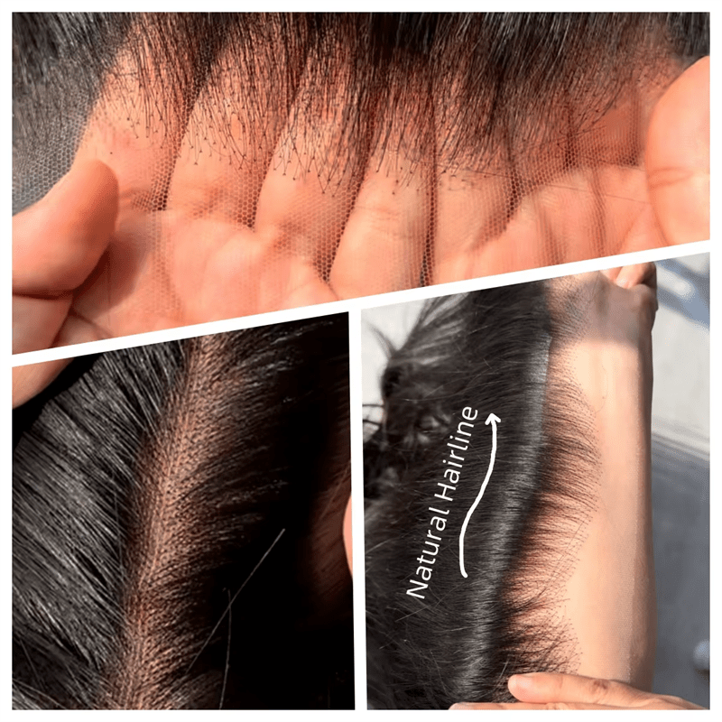 Msgem Bohemian Natural Curl Wig Pre - Plucked 13x6 Lace Frontal Human Hair Wigs - Msgem Hair