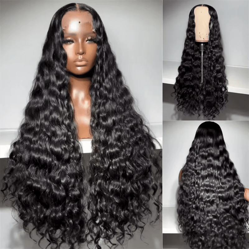 Msgem Bohemian Natural Curl Wig Pre - Plucked 13x6 Lace Frontal Human Hair Wigs - Msgem Hair