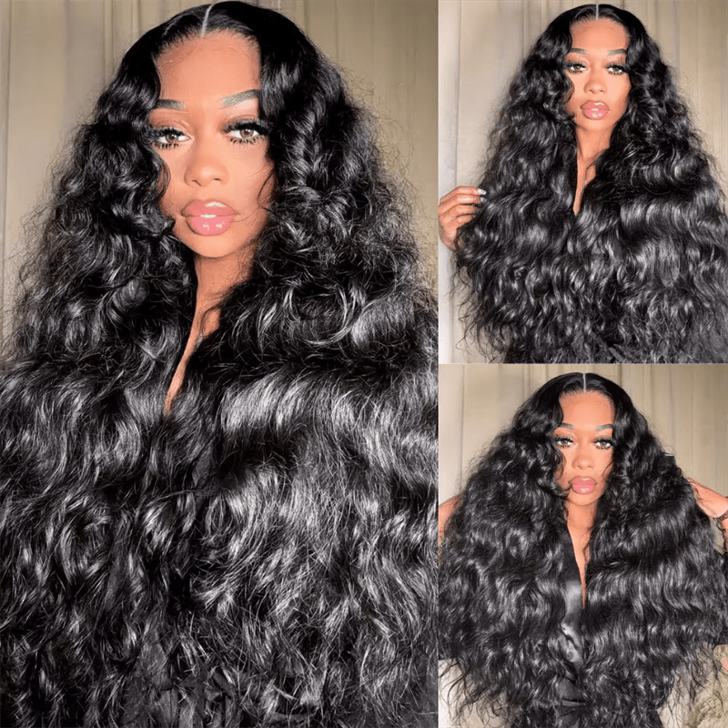 Msgem Bohemian Natural Curl Wig Pre - Plucked 13x6 Lace Frontal Human Hair Wigs - Msgem Hair