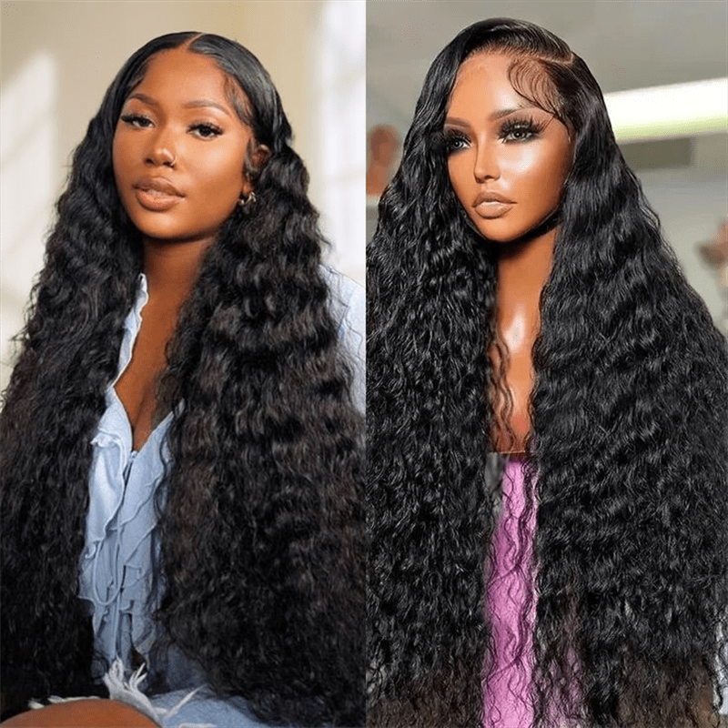 Msgem Brazilian 13x4 Lace Front Human Hair Wigs Water Wave With Baby Hair - Msgem Hair