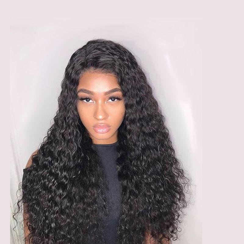 Msgem Brazilian 180% Density Human Hair Wigs Water Wave 13x4 Lace Front Wigs Human Hair - Msgem Hair
