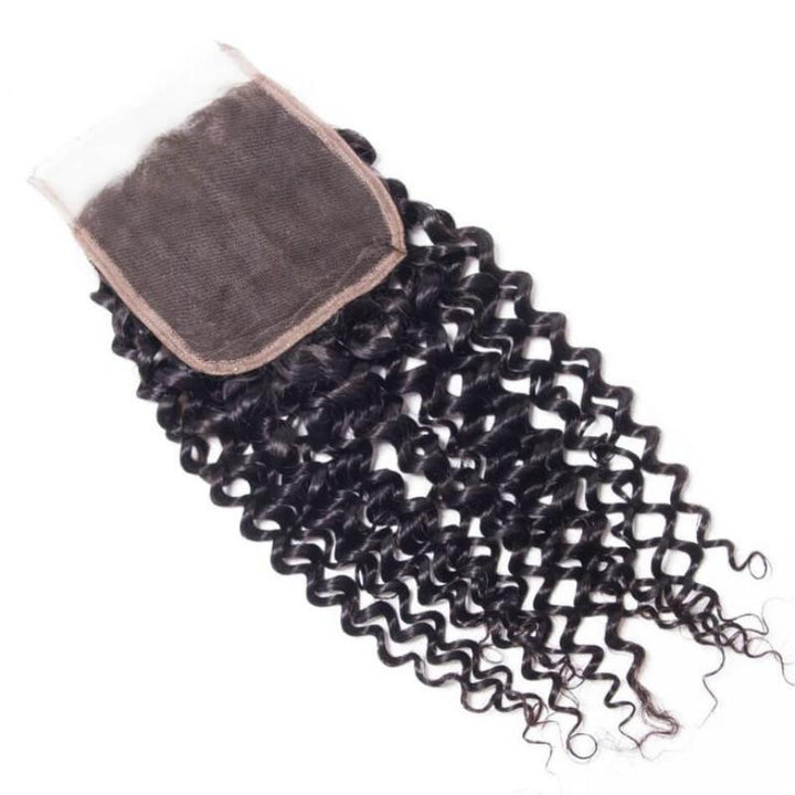 Msgem Brazilian Hair Deep Wave HD Lace 4x4 Lace Closure With Baby Hair - Msgem Hair