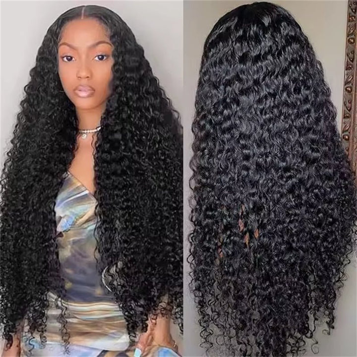 Msgem Burmese Curly Wave Wigs 250% 13x6 Full HD Lace Front Wig Human Hair Natural Hairline - Msgem Hair