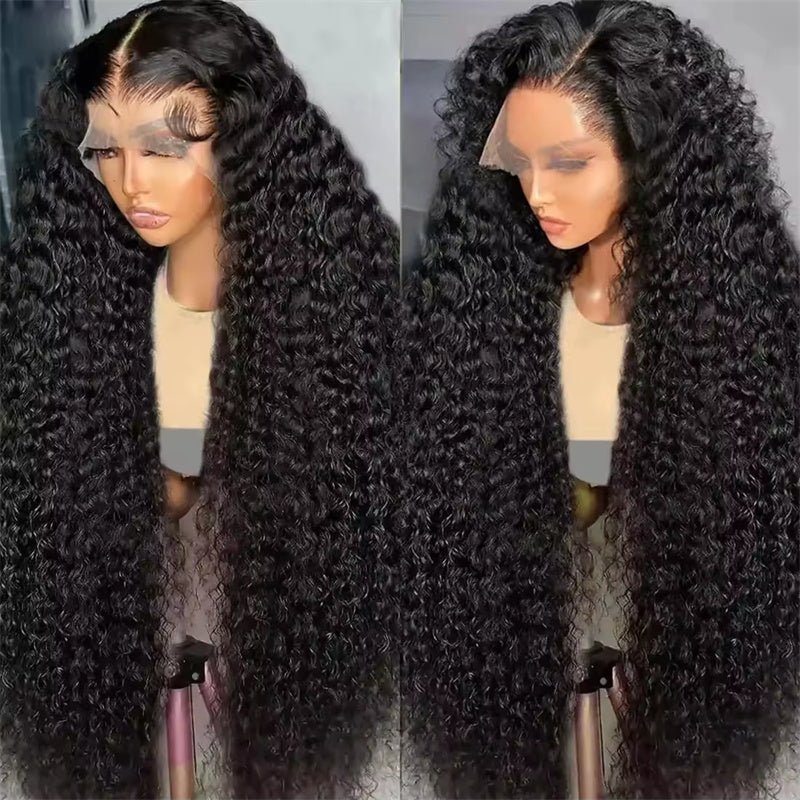 Msgem Burmese Curly Wave Wigs 250% 13x6 Full HD Lace Front Wig Human Hair Natural Hairline - Msgem Hair