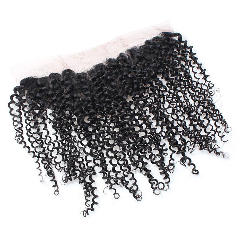 Msgem Curly Wave 13x4 Lace Frontal 100% Human Hair HD Lace Frontal Closure - Msgem Hair