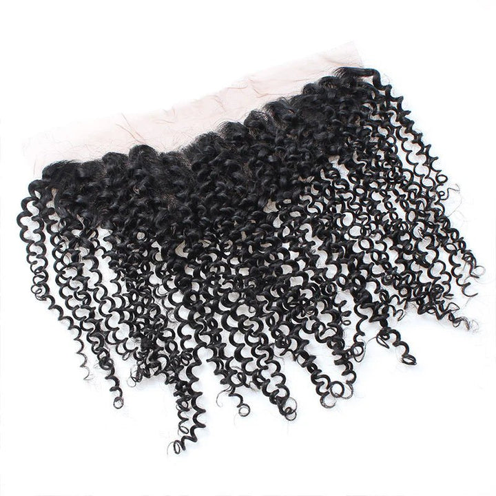Msgem Curly Wave 13x4 Lace Frontal 100% Human Hair HD Lace Frontal Closure - Msgem Hair