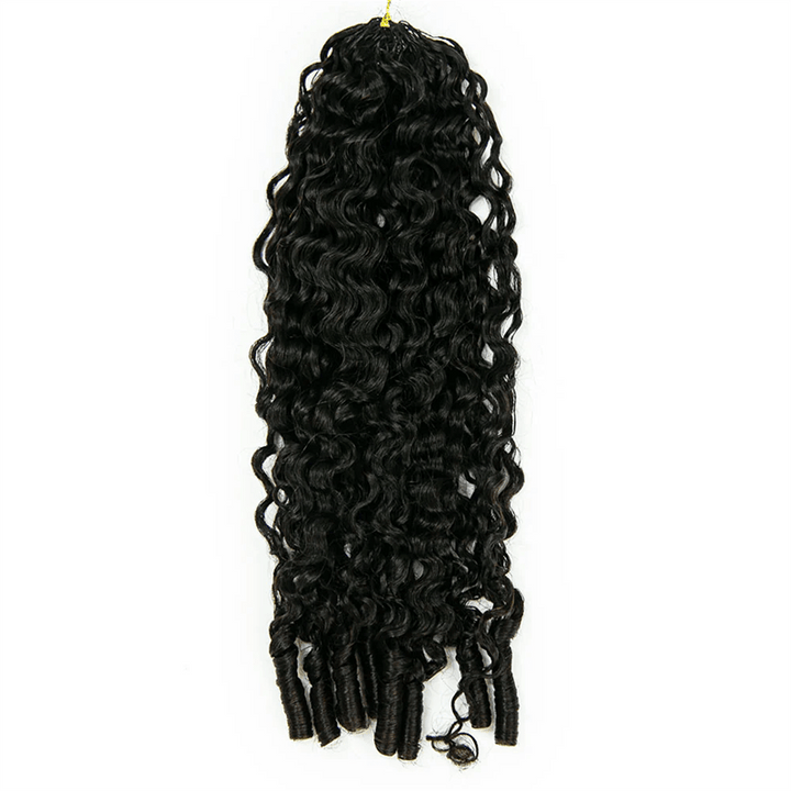 Msgem Feather Crochet Hair Extension Burmese Curly Human Hair - Msgem Hair