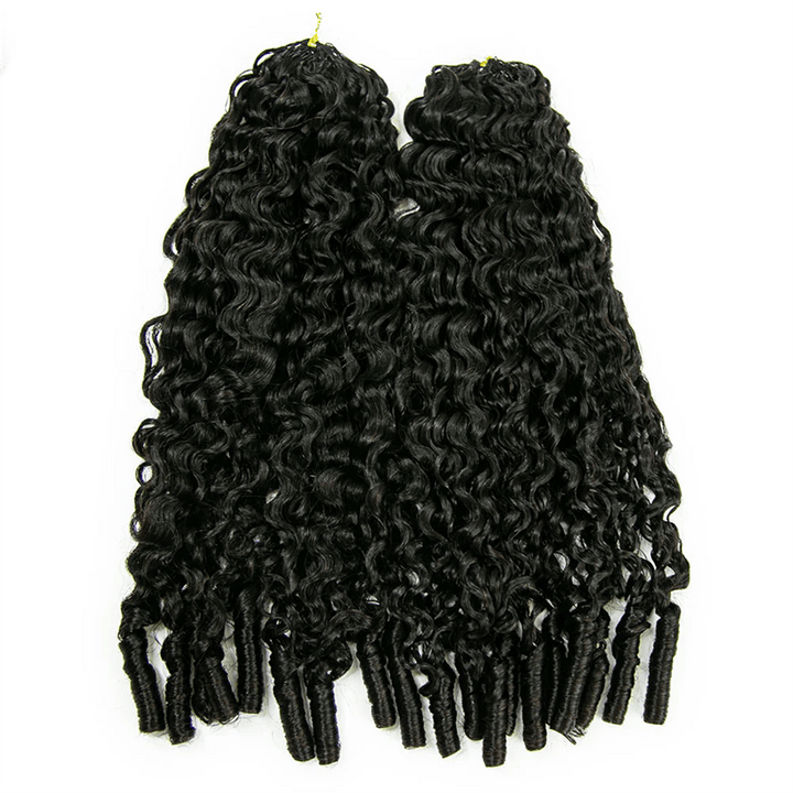 Msgem 16A Burmese Curly Crochet Human Hair Extension Limited Sale