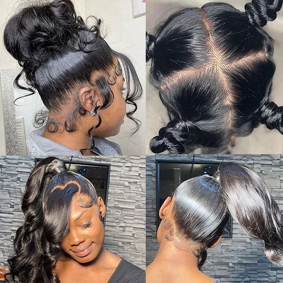 Msgem Full Lace Human Hair Wigs Body Wave Wigs Pre Plucked Natural Hairline with Baby Hair - Msgem Hair