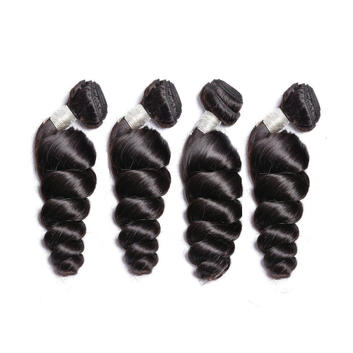 Msgem Hair 4Pcs/pack Indian Loose Wave Virgin Human Hair - Msgem Hair