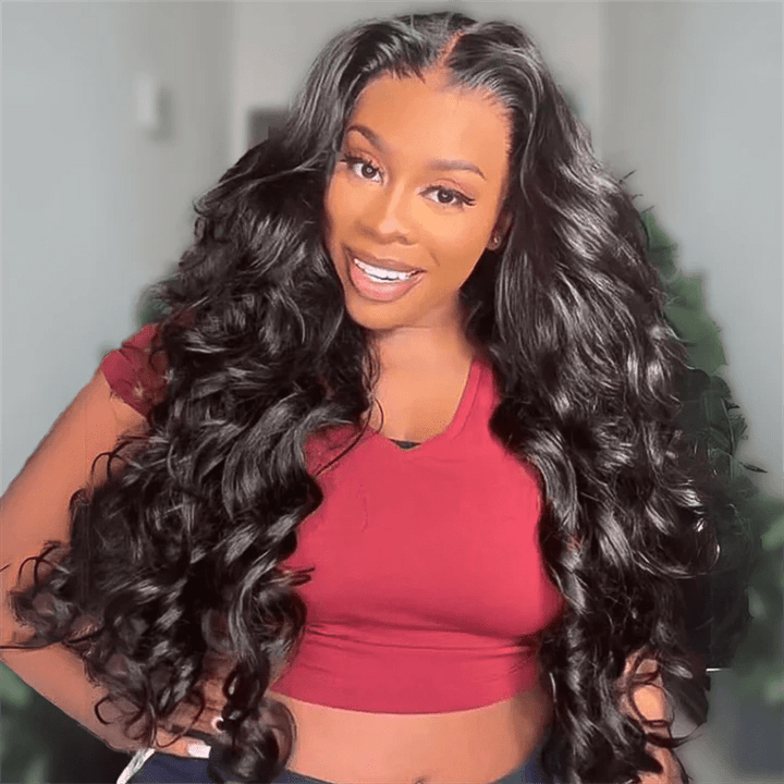 Msgem Loose Wave 13x4 Lace Front Human Hair Wigs 180% Limited Deals - Msgem Hair