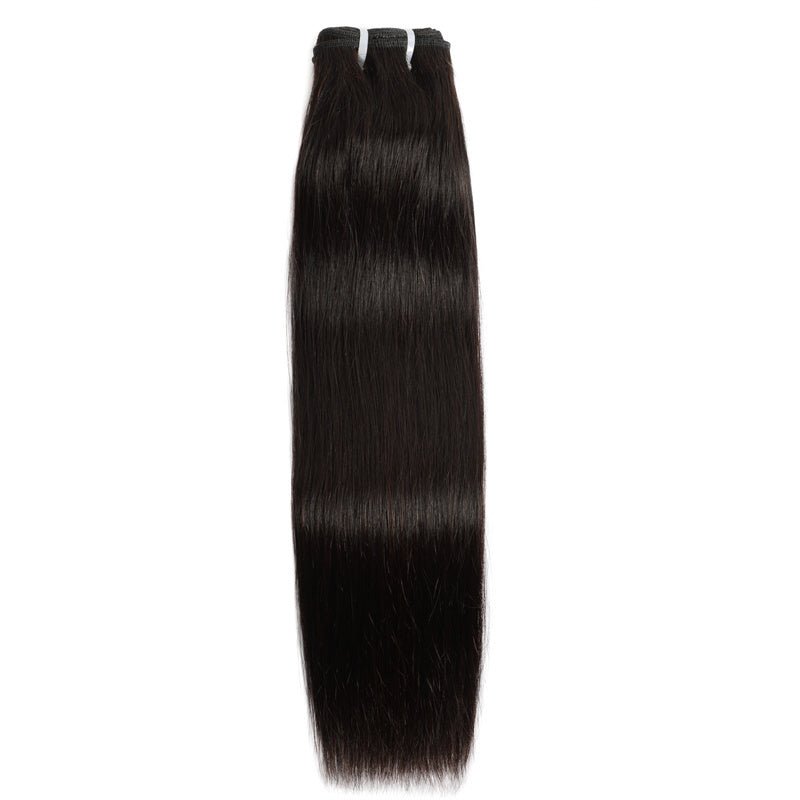 Msgem Malaysian Silky Straight Human Hair 1 Bundle Natural Black - Msgem Hair