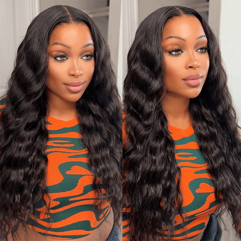 Msgem Natural Wave 13x6 Lace Frontal Human Hair Wigs 300% Density - Msgem Hair