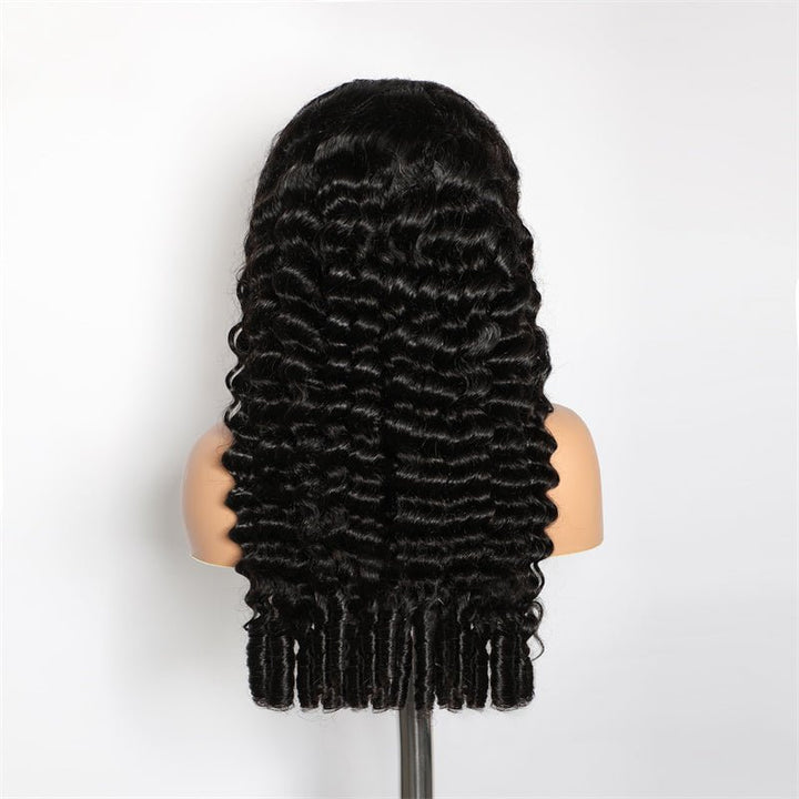 Msgem Ocean Spiral 13x6 HD Lace Frontal Wigs Loose Deep Curl 5x5 Glueless Human Hair Wigs - Msgem Hair