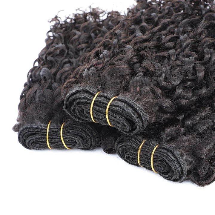 Msgem Pixie Curly Human Hair 3 Bundles Brazilian Virgin Hair Extensation - Msgem Hair