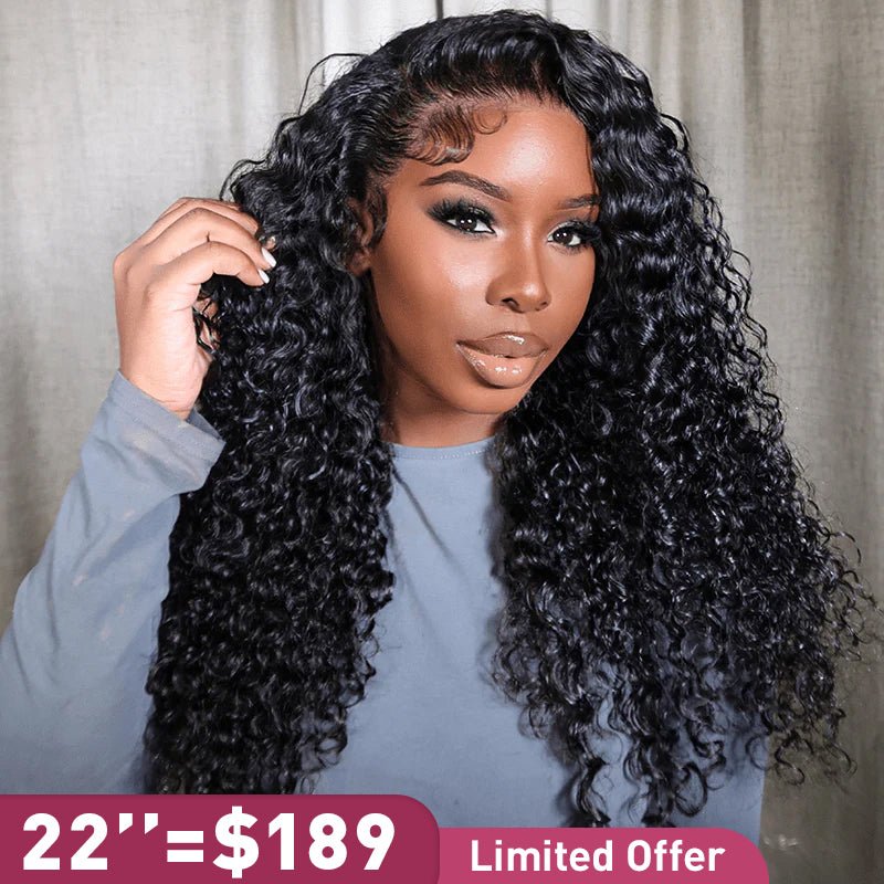 Msgem Pre - Bleached Wear Go Glueless Wig 5x5 13x6 Burmese Curly HD Lace Front Wigs - Msgem Hair