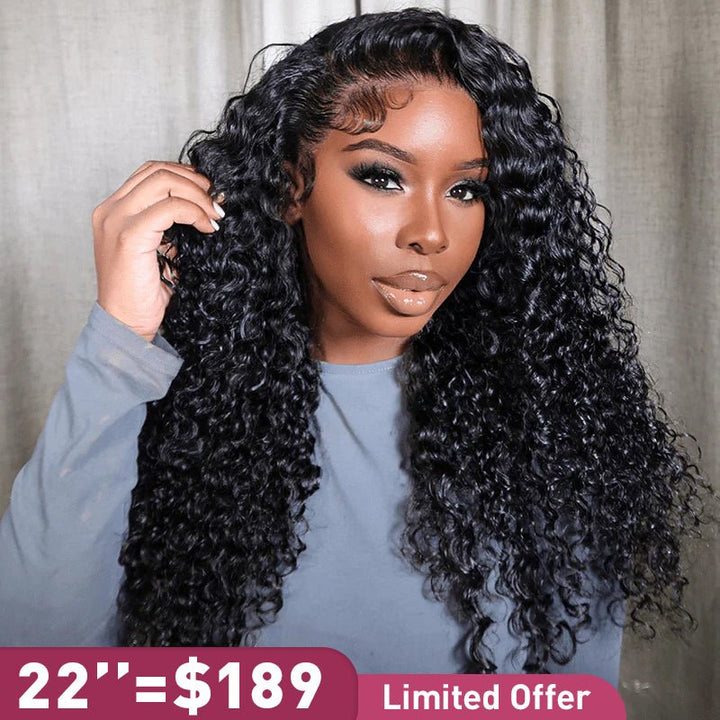Msgem Pre - Bleached Wear Go Glueless Wig 5x5 13x6 Burmese Curly HD Lace Front Wigs - Msgem Hair