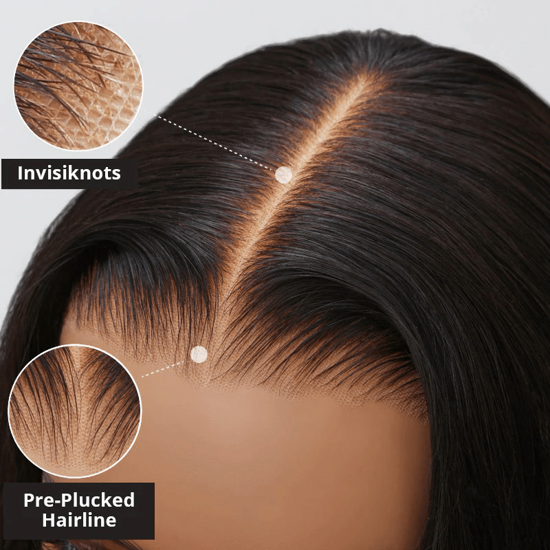Msgem Pull Go Glueless Wig Water Wave HD Lace Front Wigs With Drawstring Beginner Friendly - Msgem Hair