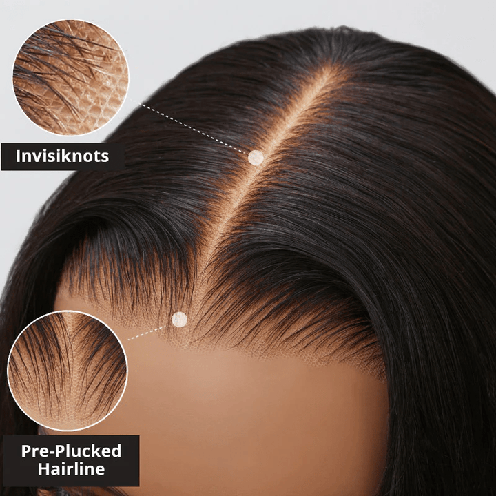 Msgem Pull Go Glueless Wig Water Wave HD Lace Front Wigs With Drawstring Beginner Friendly - Msgem Hair