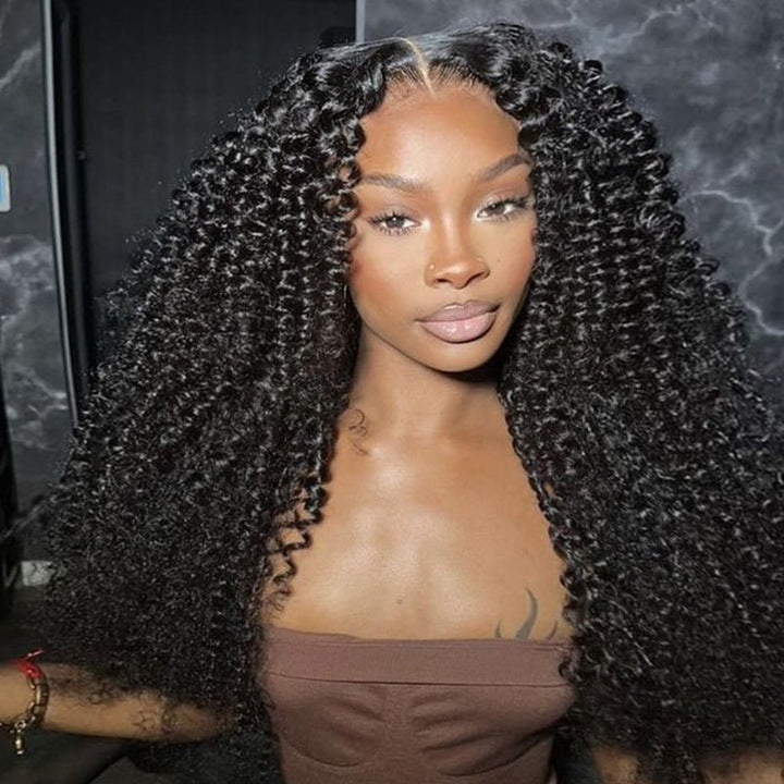 Msgem Small Wand Curl 13x6 HD Lace Front Wigs 5x5 Wear Go Glueless Human Hair Wig Preplucked - Msgem Hair