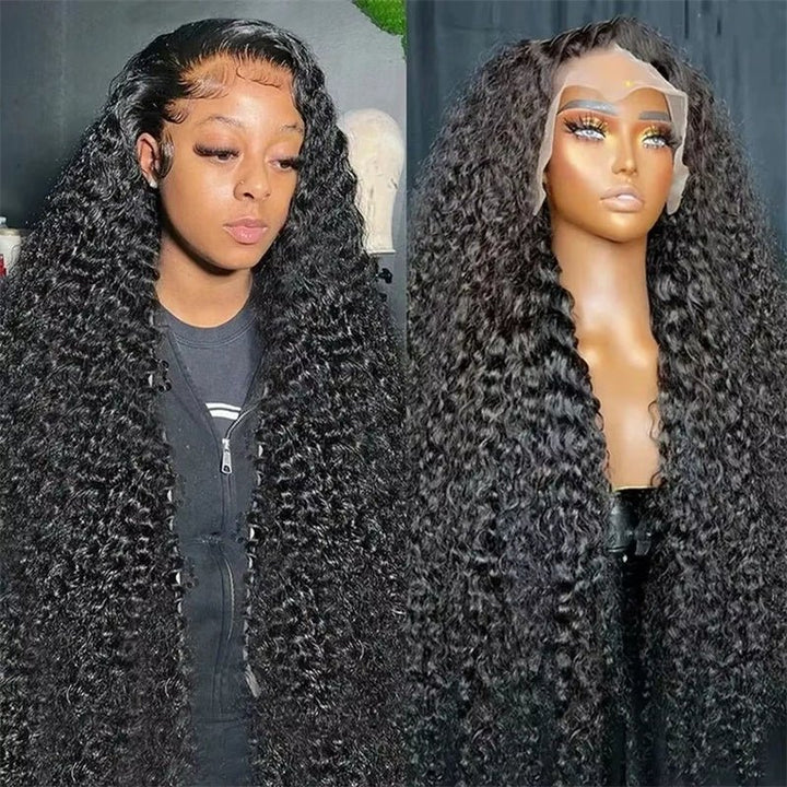 Msgem Spanish Wave Lace Front Wigs 13x4 13x6 HD Full Lace Wigs Deep Curly Human Hair Wigs for Women - Msgem Hair