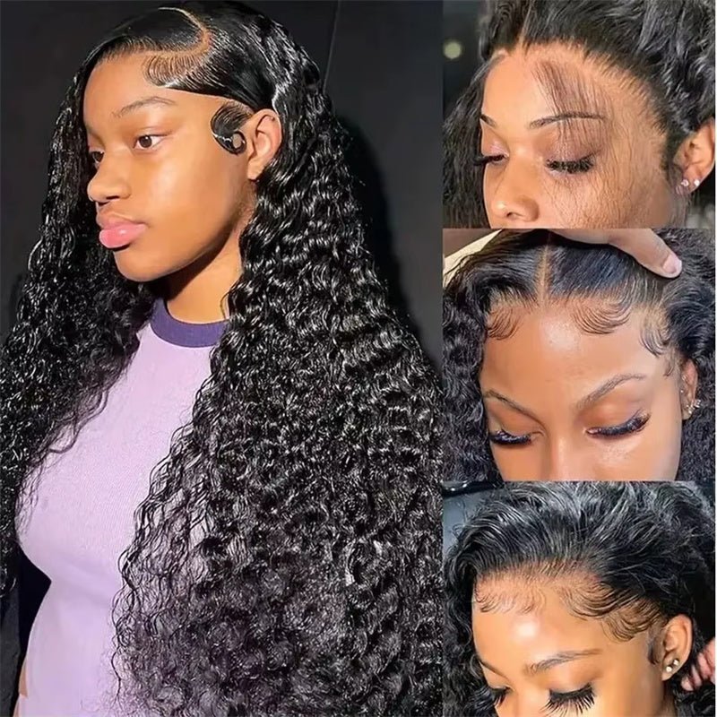 Msgem Spanish Wave Lace Front Wigs 13x4 13x6 HD Full Lace Wigs Deep Curly Human Hair Wigs for Women - Msgem Hair