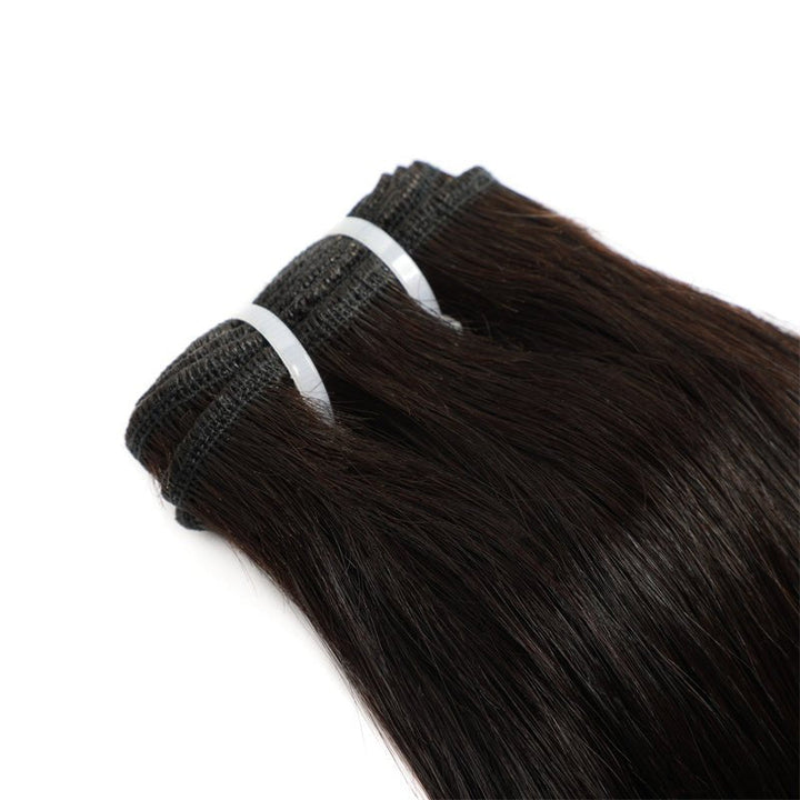 Msgem Straight Virgin Hair 3 Bundles Peruvian Human Hair Weaves - Msgem Hair