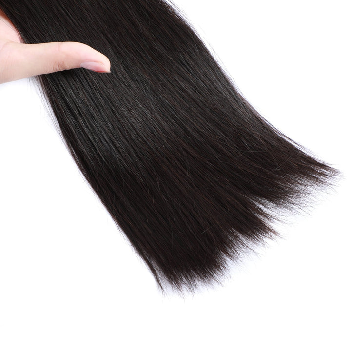 Msgem Straight Virgin Hair 3 Bundles Peruvian Human Hair Weaves - Msgem Hair