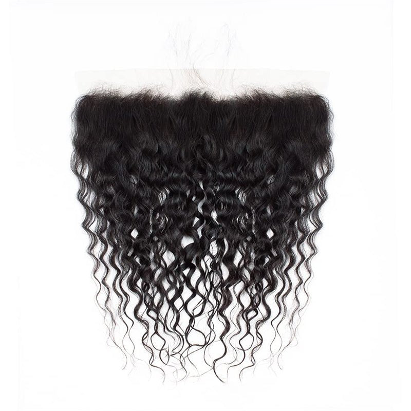Msgem Water Wave HD Lace Frontal Closure 13x4 Ear to Ear Lace Frontal With Baby Hair - Msgem Hair