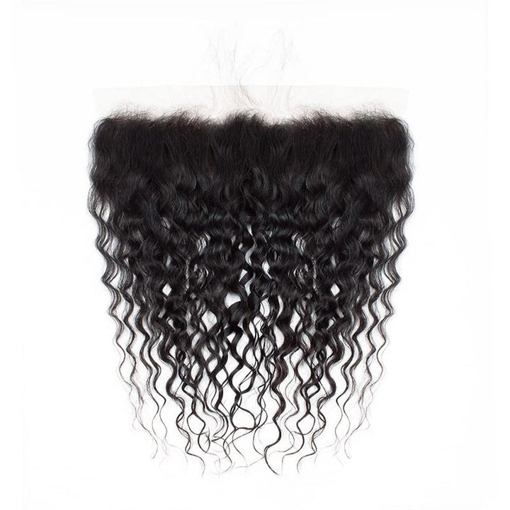 Msgem Water Wave HD Lace Frontal Closure 13x4 Ear to Ear Lace Frontal With Baby Hair - Msgem Hair