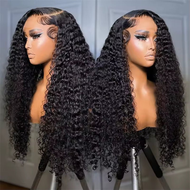 Msgem Wear Go Glueless Wigs Burmese Curly Human Hair 5x5 Lace Closure Wigs - Msgem Hair