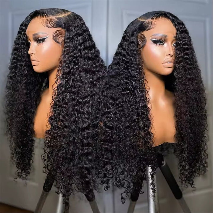 Msgem Wear Go Glueless Wigs Burmese Curly Human Hair 5x5 Lace Closure Wigs - Msgem Hair