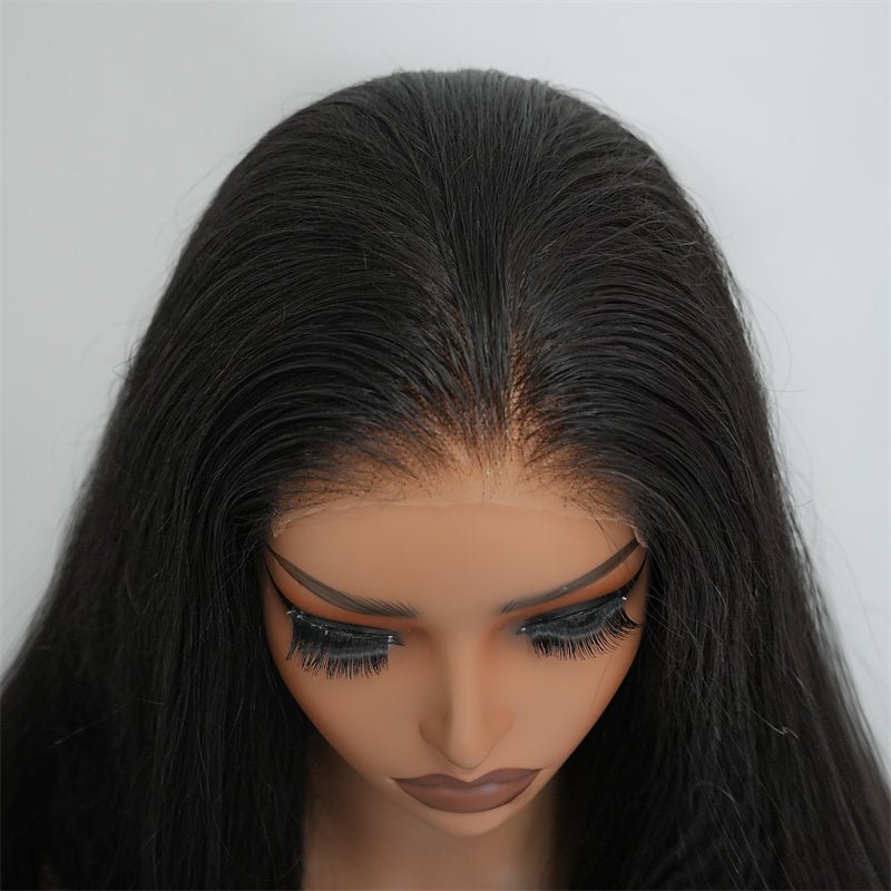 Msgem Wear Go Glueless Wigs Burmese Curly Human Hair 5x5 Lace Closure Wigs - Msgem Hair