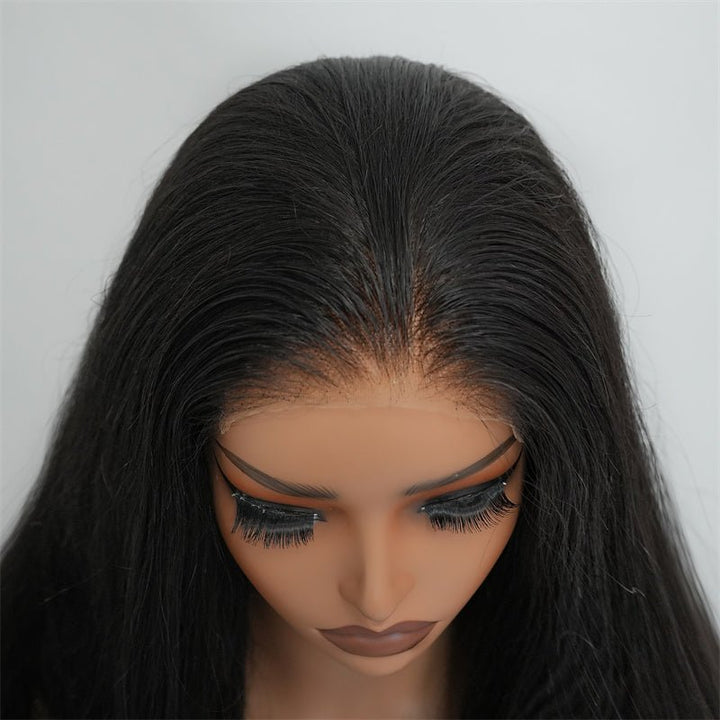 Msgem Wear Go Glueless Wigs Burmese Curly Human Hair 5x5 Lace Closure Wigs - Msgem Hair