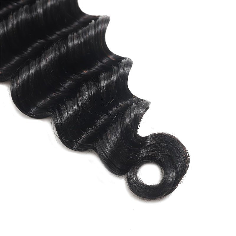 Loose Deep Wave Bundles Peruvian Hair Bundles Human Hair Extensions 1 Bundles - Msgem Hair