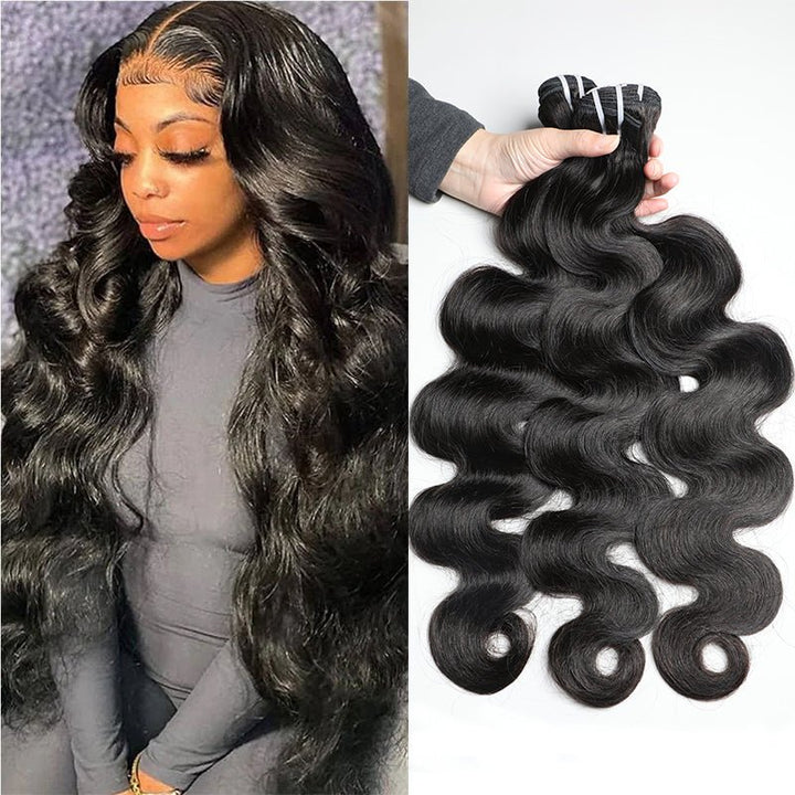 Malaysian Body Wave Virgin Human Hair Weave 4 Bundles - Msgem Hair