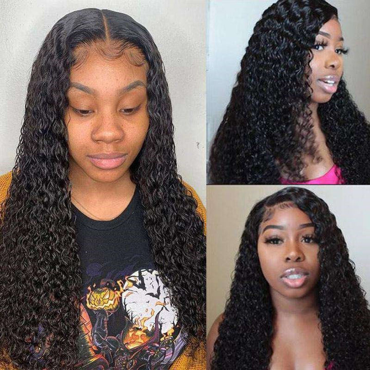 Malaysian Curly Wave Hair 3 Bundles With 4x4 Closure - Msgem Hair