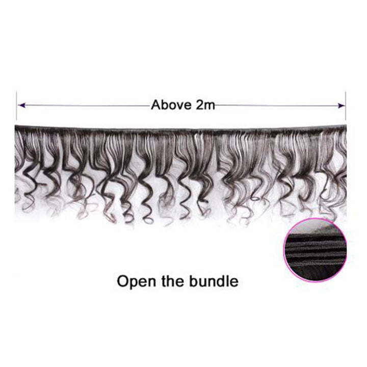 Peruvian Loose Wave 4 Bundles/pack Virgin Hair Extension - Msgem Hair