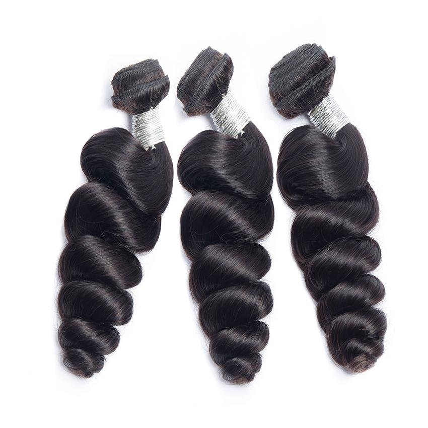 Peruvian Loose Wave 4 Bundles/pack Virgin Hair Extension - Msgem Hair