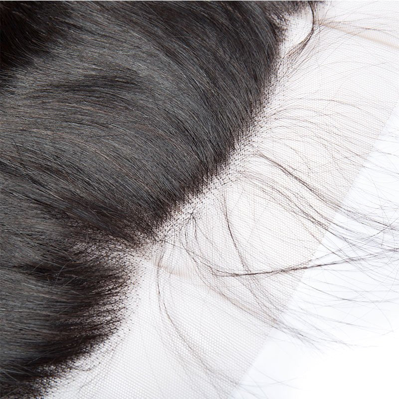 Peruvian Loose Wave Virgin Human Hair 3 Bundles With 4x4 Lace Closure - Msgem Hair