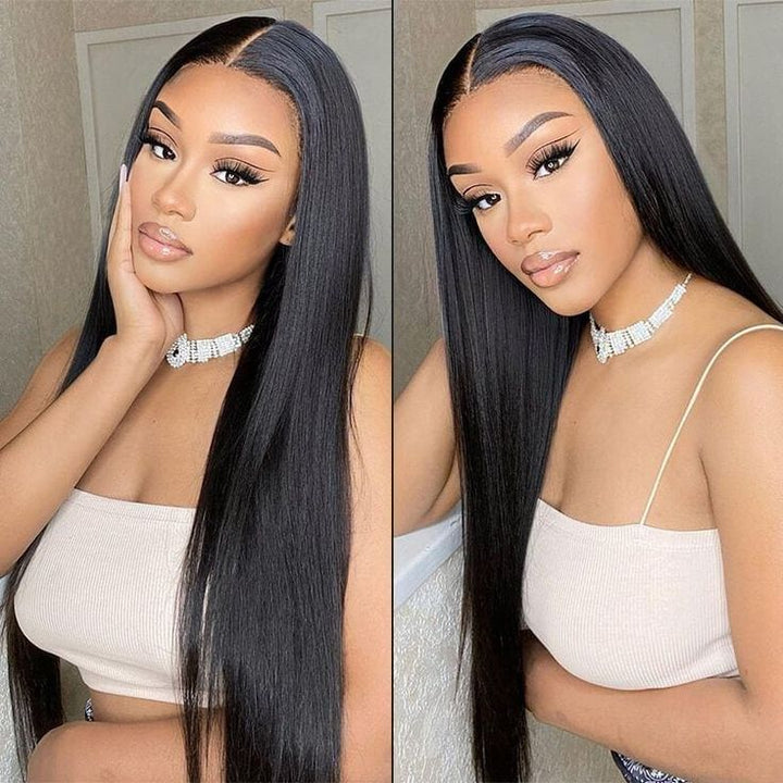 Peruvian Straight 4 Hair bundles 100% Virgin Human Hair - Msgem Hair