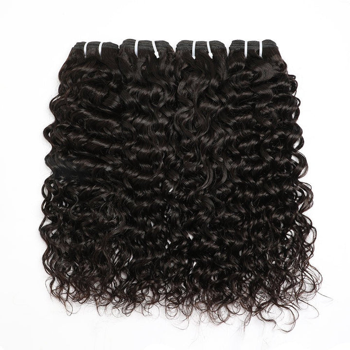 Peruvian Water Wave 4 Bundles Human Hair Extensions - Msgem Hair